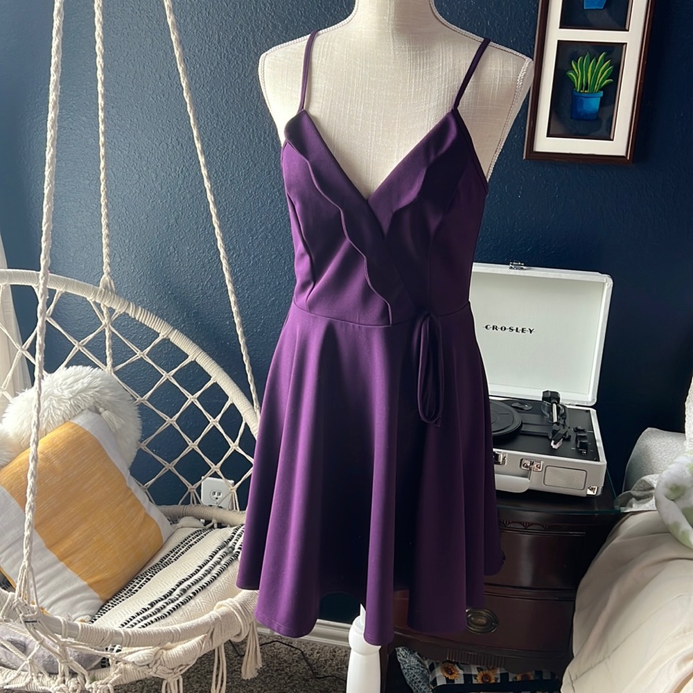 Pear Culture purple dress, size 6/7